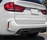 BMW X5 F15 2013–2018 Bakre stötfångardiffusor V1 (för F85, kolfiber) foto 2