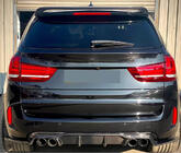 BMW X5 F15 2013–2018 Bakre stötfångardiffusor V1 (för F85, kolfiber) foto 4
