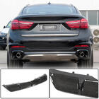 BMW X6 F16 2014–2019 Bakre stötfångardiffusor V1 (för Base, kolfiber) foto 1