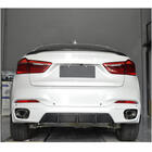 BMW X6 F16 2014–2019 Bakre diffuser V1 (för M-Sport, kolfiber) foto 3