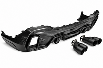 BMW X6 G06 2019–2027 Bakre diffuser (för M-Sport, 2018-2022, kolfiber) foto 4
