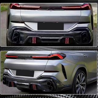Bakre diffuser (för M-Sport, 2018-2022, kolfiber) BMW X6 G06 2019–2027 foto 4