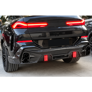 Bakre diffuser (för M-Sport, 2018-2022, kolfiber) foto 3