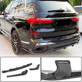 Bakre stötfångardiffusor (för M-Sport 2019-2022, kolfiber) foto 1