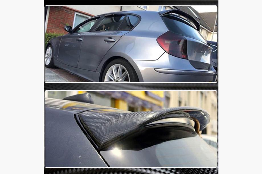 BMW 1-serie E81/E82/E87/E88 2004–2011 Spoiler (för E81/E87, kolfiber) Foto 7