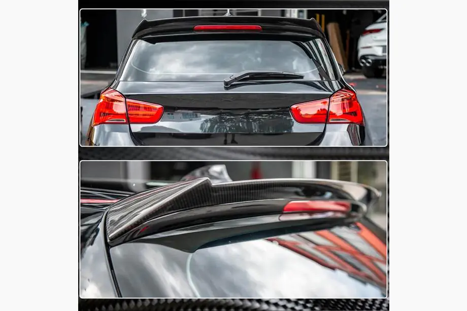 BMW 1-serien F20/F21 2011–2019 Spoiler V2 (för F20/F21, kolfiber) Foto 3