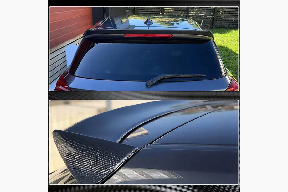 BMW 1-serien F20/F21 2011–2019 Spoiler V2 (för F20/F21, kolfiber) Foto 4