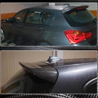 Spoiler V3 (för F20/F21, kolfiber) foto 3