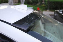 BMW 3-serie E90/E91 2005–2011 Bagageluckespoiler V1 (för E90, kolfiber) foto 2