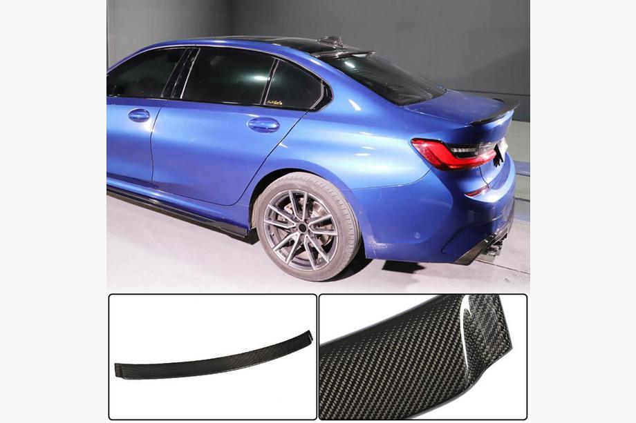 BMW 3-serien G20/G21 2018– Spoilerläpp (för G20, kolfiber) Image