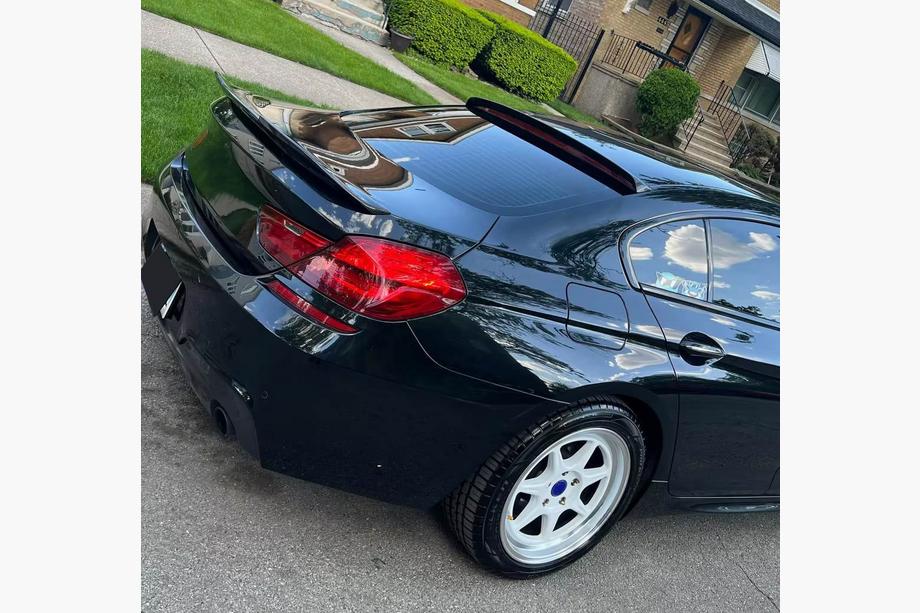 BMW 6-serien F12/F13/F06 2011–2018 Bakrutespoiler FRP V2 (F06) Foto 2