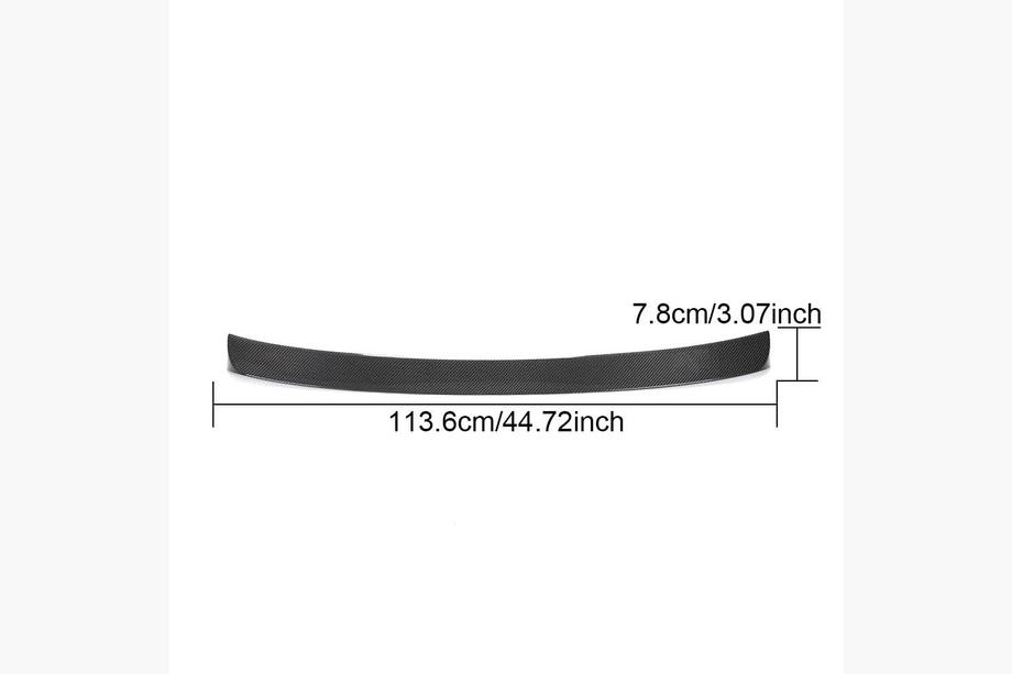 BMW 6-serien F12/F13/F06 2011–2018 Bakrutespoiler FRP V2 (F06) Foto 10