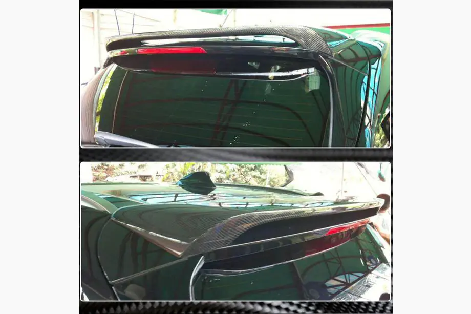 BMW X5 F15 2013–2018 Spoiler V2 (kolfiber) Foto 2
