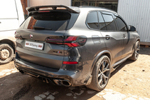 BMW X5 G05 2019–2026 Bakrutespoiler V3 (Äkta kolfiber) foto 9