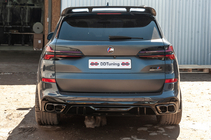 BMW X5 G05 2019–2026 Bakrutespoiler V3 (Äkta kolfiber) foto 12