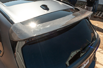 BMW X5 G05 2019–2026 Bakrutespoiler V3 (Äkta kolfiber) foto 1