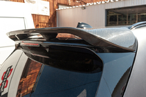 BMW X5 G05 2019–2026 Bakrutespoiler V3 (Äkta kolfiber) foto 2