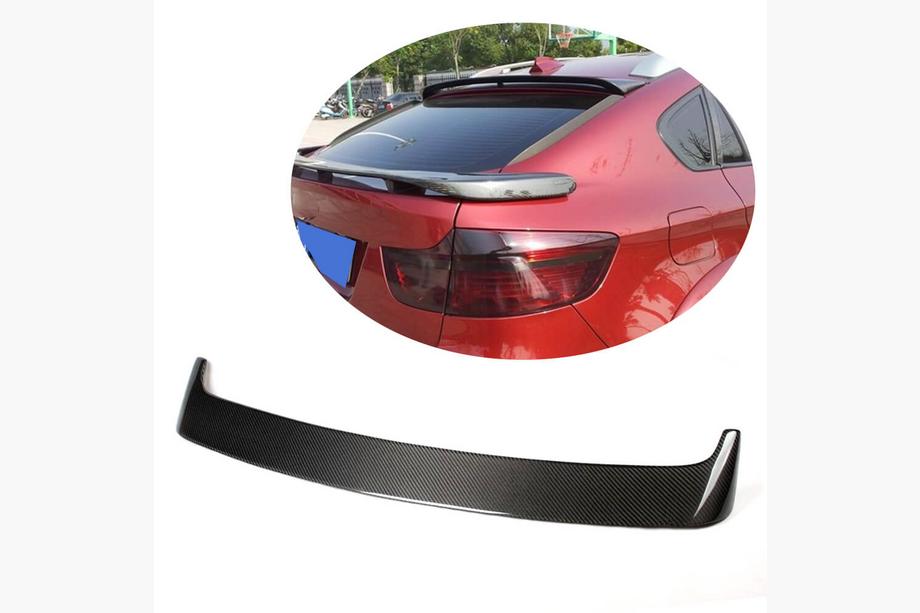 BMW X6 E71 2008–2014 Bakrutespoiler (kolfiber) Image