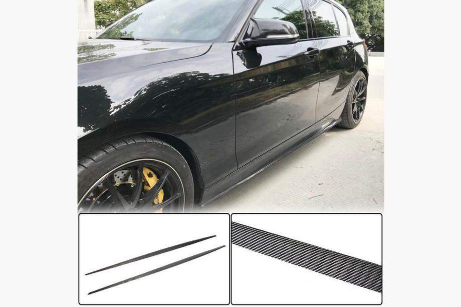 BMW 1-serien F20/F21 2011–2019 Sidokjolar (för M-Sport 2015-2019, kolfiber) Image