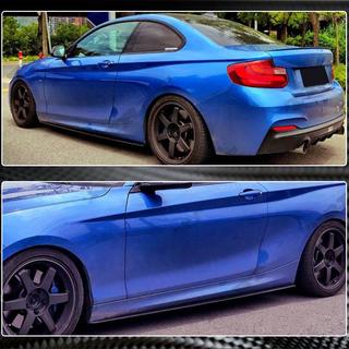 Tröskellister (för M-Sport, kolfiber) BMW 2-serien F22/F23 2014–2021 foto 4