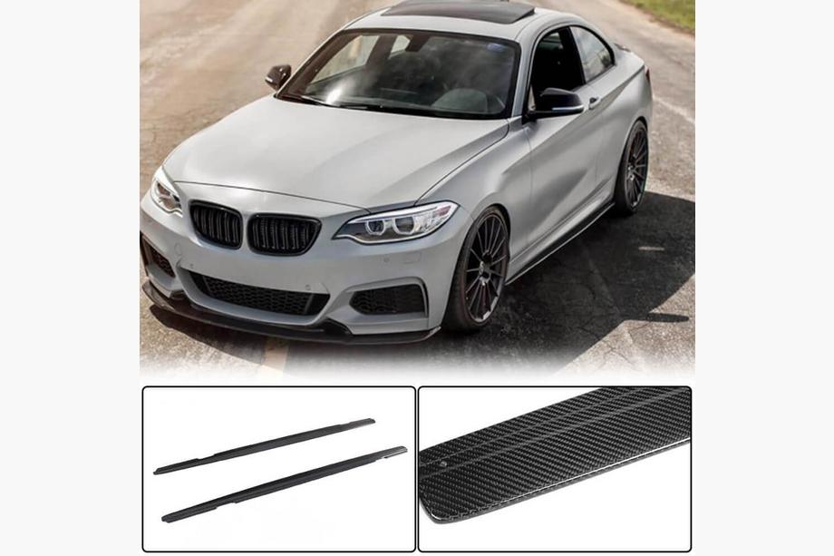BMW 2-serien F22/F23 2014–2021 Tröskellister (för M-Sport, kolfiber) Image