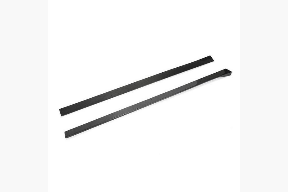 BMW 2-serien F22/F23 2014–2021 Sidokjolsförlängare V2 (för F87, kolfiber) Image