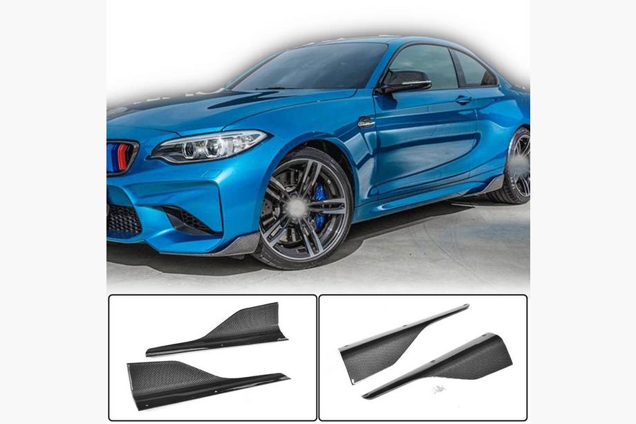 BMW 2-serien F22/F23 2014–2021 Kolfiber V5 sidokjolar (för M-Competition) Image