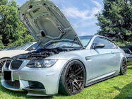 BMW 3-serien E92/E93 2006–2013 Instegslister (Kolfiber) foto 2