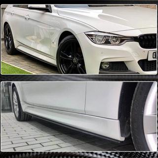 Sidokjolsförlängare V1 (för M-Sport sidokjolar, kolfiber) BMW 3-serien F30/F31 2012–2019 foto 4