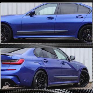 Sidokjolar V4 (för G20 M-Sport, kolfiber) BMW 3-serien G20/G21 2018– foto 2
