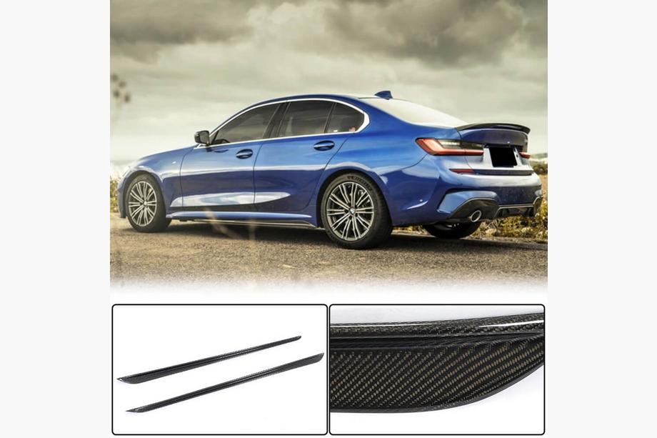BMW 3-serien G20/G21 2018– Sidokjolar V4 (för G20 M-Sport, kolfiber) Image