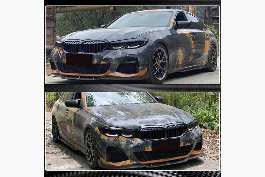 BMW 3-serien G20/G21 2018– Sidokjolar V3 (för G20 M-Sport, kolfiber) Foto 4