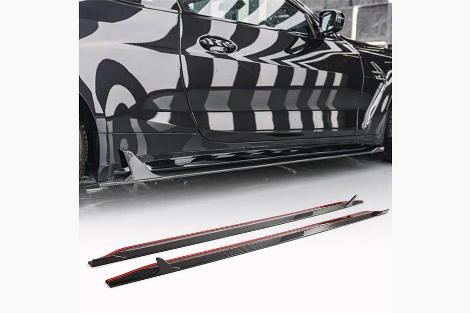 BMW 3-serien G20/G21 2018– Sidokjolar V6 (för G80, kolfiber) Image