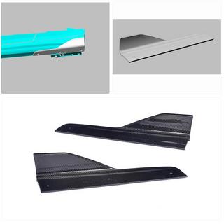 Sidokjolsförlängare (för F32/F33/F36 M-Sport, kolfiber) BMW 4-serie F32/F33/F36 2012–2020 foto 2