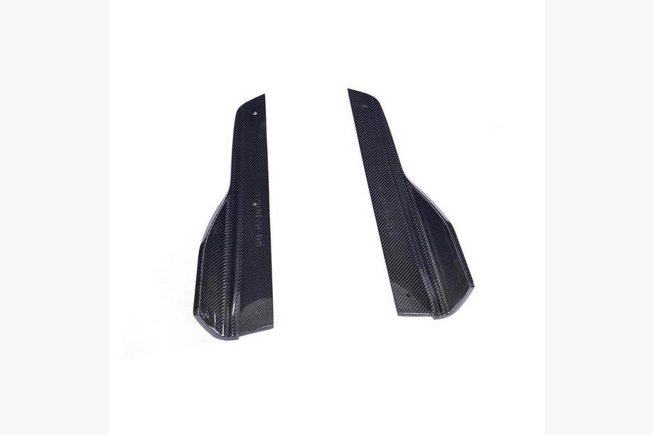 BMW 4-serie F32/F33/F36 2012–2020 Sidokjolsförlängare (för F32/F33/F36 M-Sport, kolfiber) Foto 3