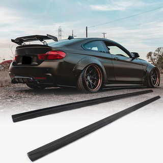 Sidokjolsförlängningar V2 (för F32/F33 M-Sport, kolfiber) BMW 4-serie F32/F33/F36 2012–2020 foto 1