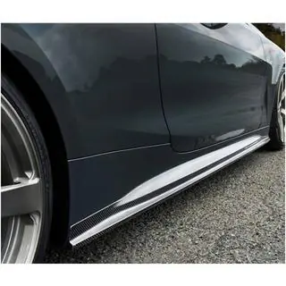 Sidokjolar V1 (för G22/G23 M-Sport, kolfiber) foto 3