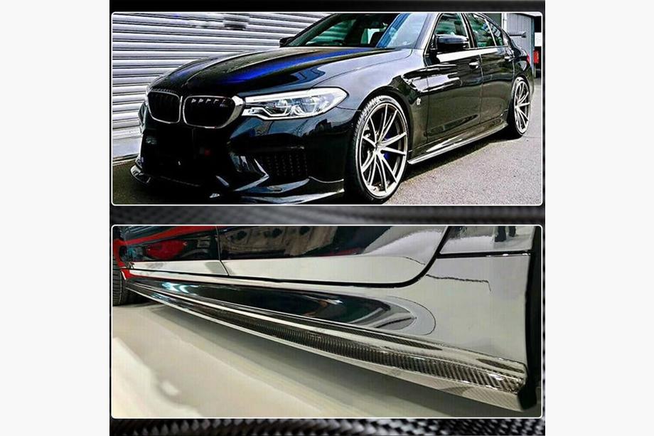 BMW 5-serien G30/G31 2017–2023 Sidokjolar V2 (för M-Sport/M5, kolfiber) Foto 4