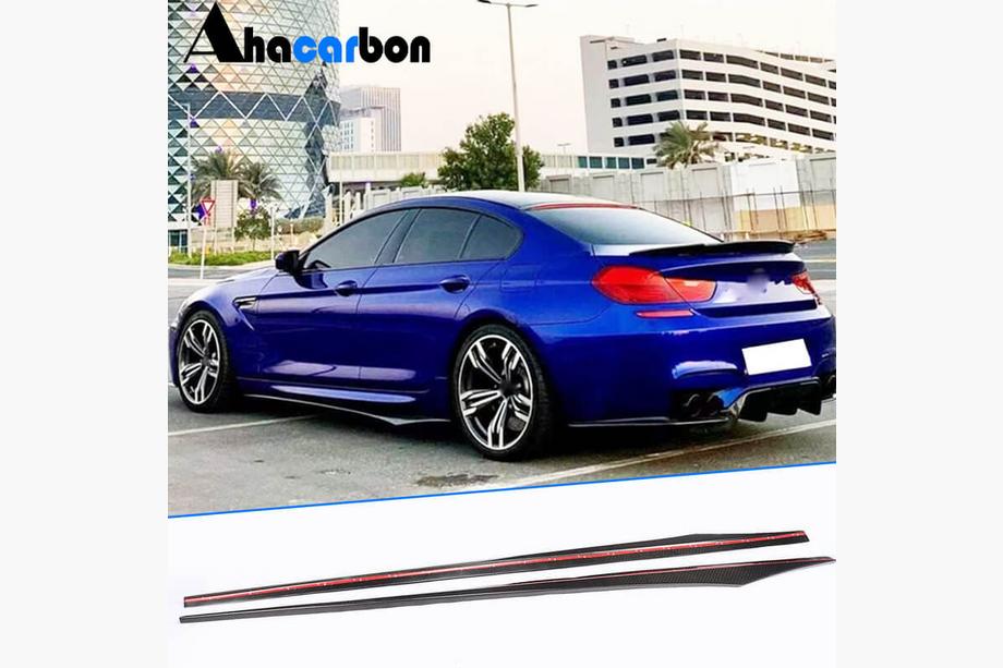 BMW 6-serien F12/F13/F06 2011–2018 Sidokjolar V1 (för F06 M-Sport, kolfiber) Image