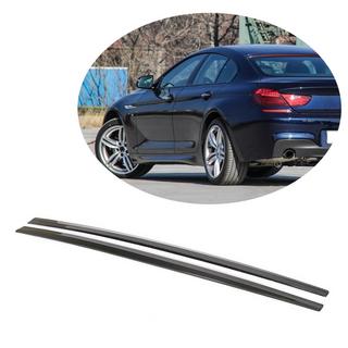 Sidokjolsförlängningar V2 (för F06 M-Sport, kolfiber) BMW 6-serien F12/F13/F06 2011–2018 foto 1