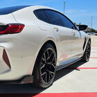BMW 8-serie G14/G15/G16 2018– Sidokjolsförlängare V1 (för G16 M-Sport/F93 M8, kolfiber) foto 3