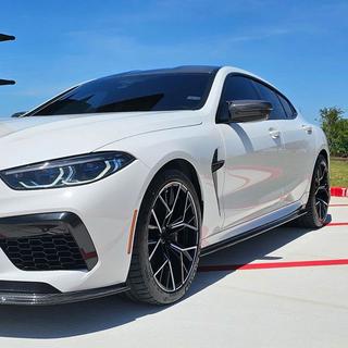 Sidokjolsförlängare V1 (för G16 M-Sport/F93 M8, kolfiber) BMW 8-serie G14/G15/G16 2018– foto 2
