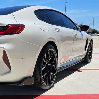 Sidokjolsförlängare V1 (för G16 M-Sport/F93 M8, kolfiber) BMW 8-serie G14/G15/G16 2018– foto 3