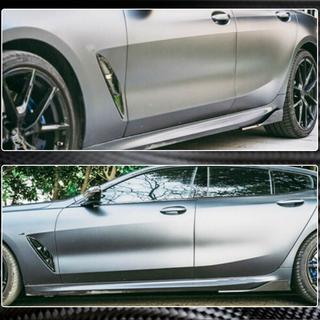 Sidoskörtsförlängningar V2 (för G16 M-Sport/F93 M8, kolfiber) BMW 8-serie G14/G15/G16 2018– foto 4