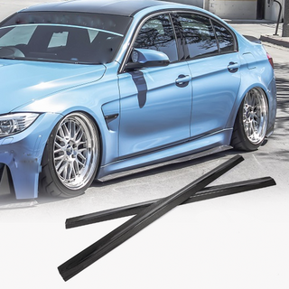 Sidokjolsförlängare V2 (för M3 sidokjolar, kolfiber) BMW 3-serien F30/F31 2012–2019 foto 1