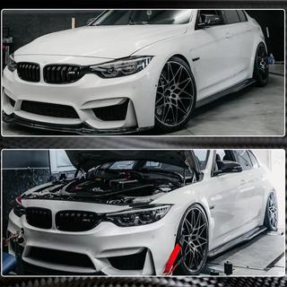 Sidokjolsförlängare V2 (för M3 sidokjolar, kolfiber) BMW 3-serien F30/F31 2012–2019 foto 4