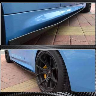 Sidokjolsförlängningar V1 (för F82/F83, kolfiber) BMW 4-serie F32/F33/F36 2012–2020 foto 3