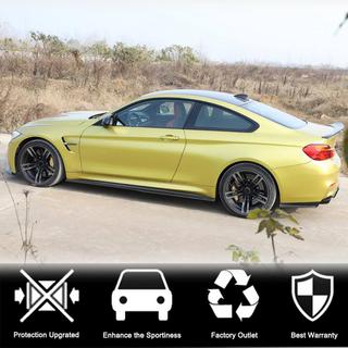 V3 sidokjolsförlängningar (för F82/F83, kolfiber) BMW 4-serie F32/F33/F36 2012–2020 foto 2