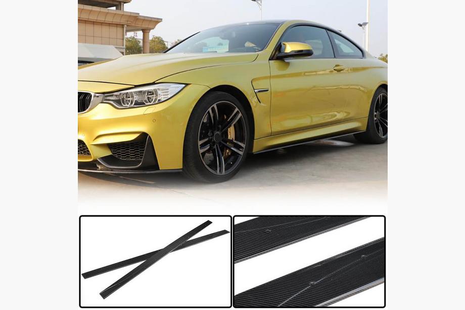 BMW 4-serie F32/F33/F36 2012–2020 V5 sidokjolar (för F82/F83, kolfiber) Image