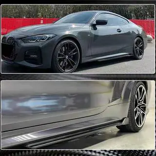 V3 sidokjolar (för G22/G23 M-Sport, kolfiber) foto 3